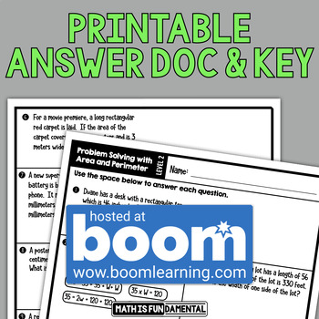 perimeter and area word problems