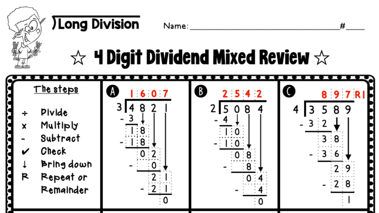 What is the best way to teach long division?